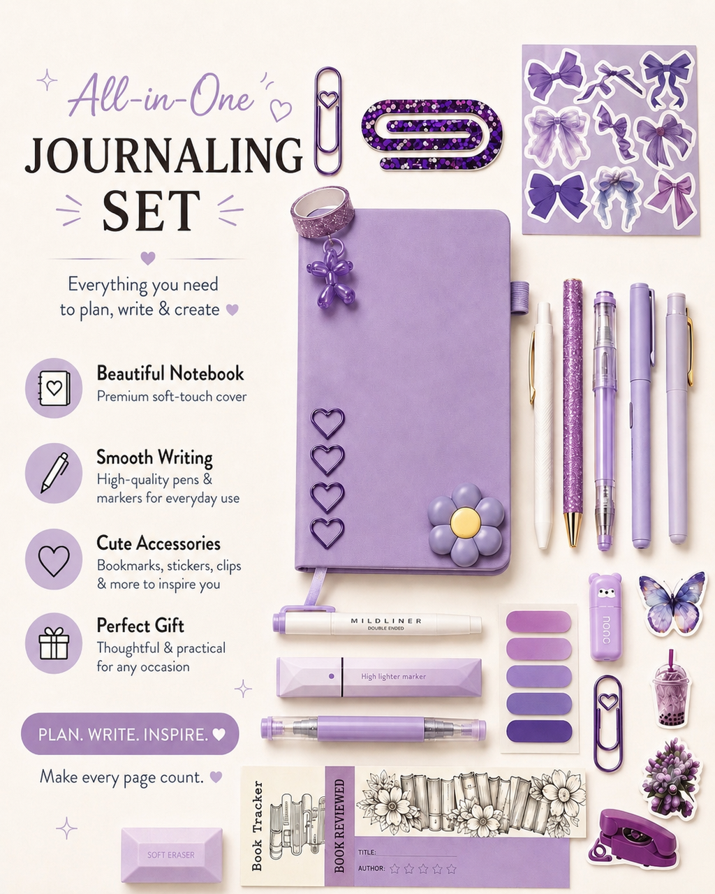 Violet Vibes Bundle 💜 📔